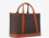 Bolso MK Luisa logo brown
